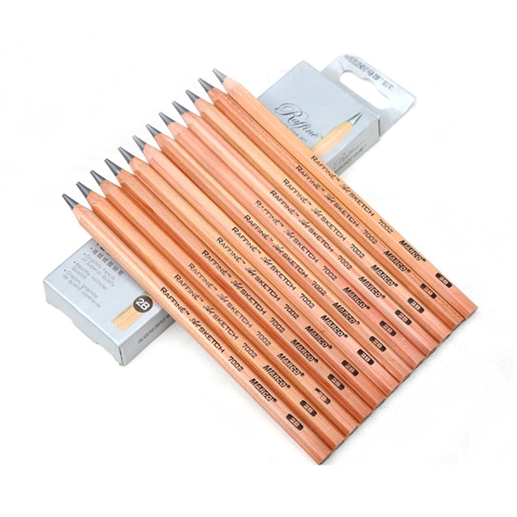 10 PCS Drawing Writing Sketch Wooden Pencil Pre-sharpened 2B Art Graphite Pencils