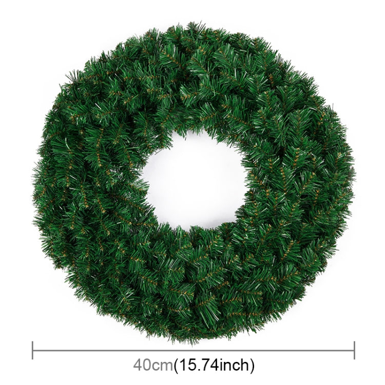 Christmas Ornaments Encrypted Rattan Double Ring Christmas Wreath Door Ornament