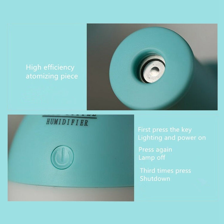 Imycoo WT2022 1.5W Creative Portable Cool Bottle Design Mini USB Charge Aromatherapy Oil Diffuser Air Humidifier with LED Night Light, Bottle Capacity: 180ml, DC 5V