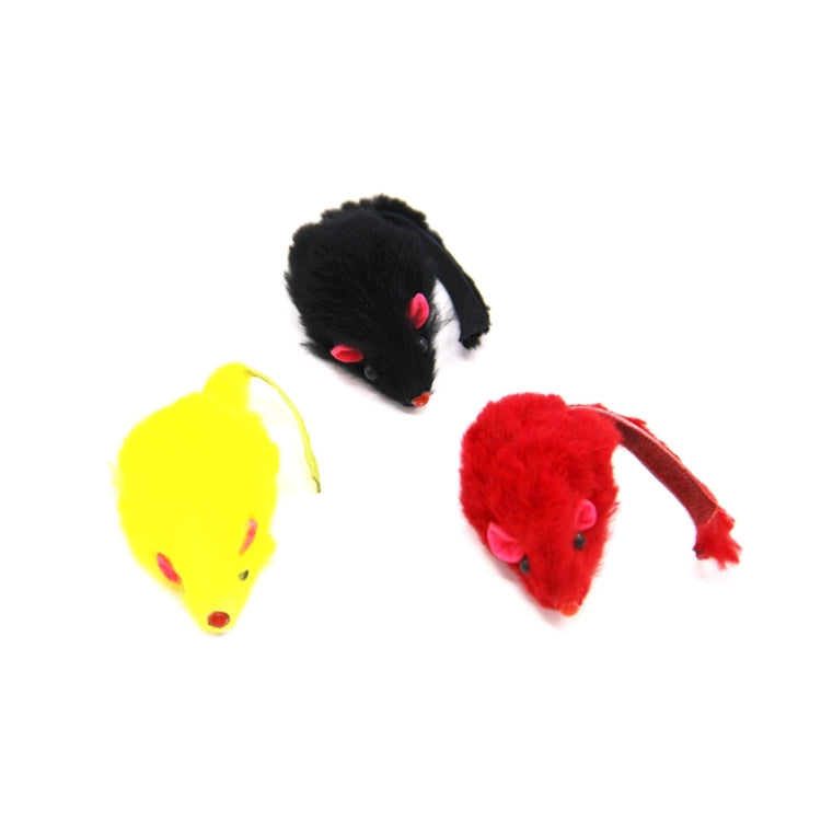 Mouse in the Cage Toy, Detachable Plastic Cage Mouse Pet Toys, Random Color Delivery
