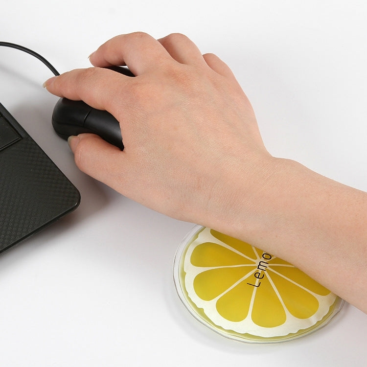 2 PCS Summer Travel Portable Cute Sweet Fruit Series Cooling Cold Ice Bag Body Care, Diameter: about 9cm, Random Color Delivery