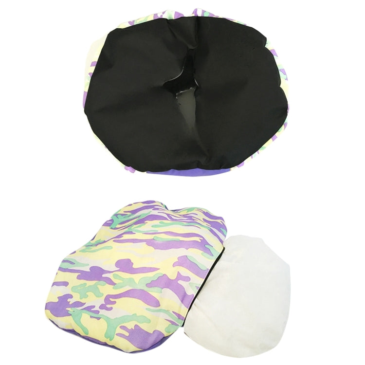 Fashion Camouflage Fully Washable Pet House Nest, Small Size: 50.0 x 40.0 x 22.0cm (Purple)