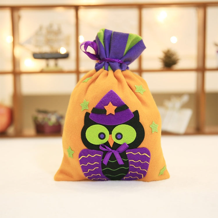 5 PCS Halloween Decoration Creative Cartoon Bunch of Candy Gifts Bundle Tote for Children, Random Style Delivery