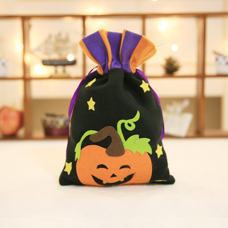 5 PCS Halloween Decoration Creative Cartoon Bunch of Candy Gifts Bundle Tote for Children, Random Style Delivery