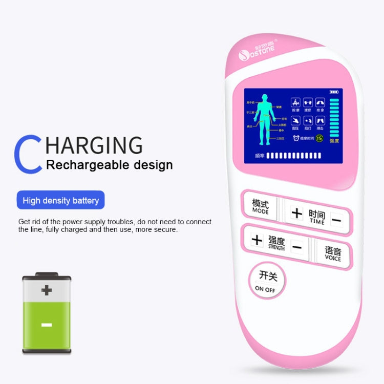 JCE-205 Mini Multi-function Voice Electronic Digital Meridian Physiotherapy Instrument Electronic Massage Instrument