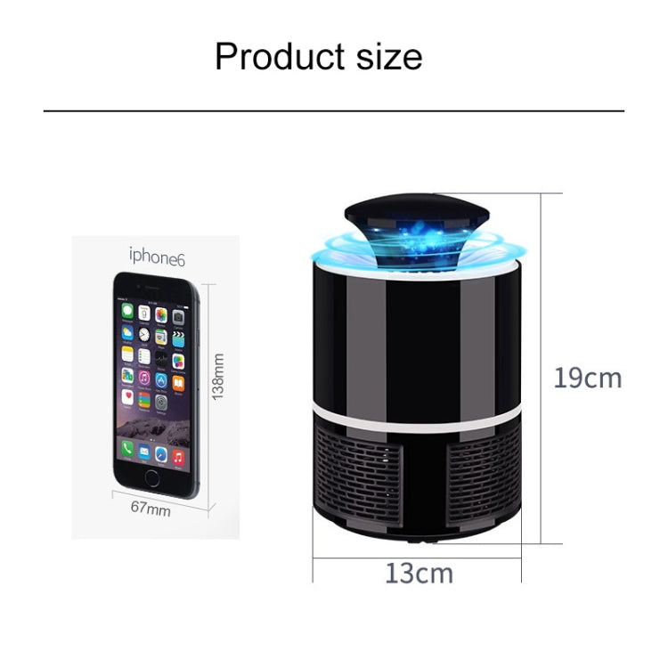 Home 5W LED Radiation-free USB Eradicate Flies Mosquito Lamp