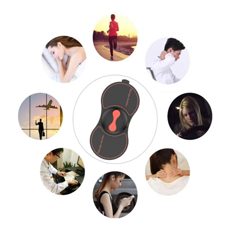 YK-002 Mini Multi-function Body Electric Physiotherapy Instrument,Cervical Massage Machine,Magic Sticker
