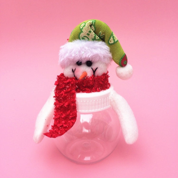 Christmas Decoration Snowman Candy Jar