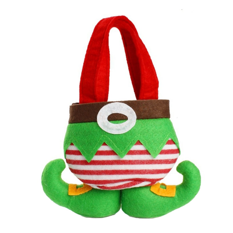 Elf Pattern Christmas Dinner Table Decoration Candy Bag