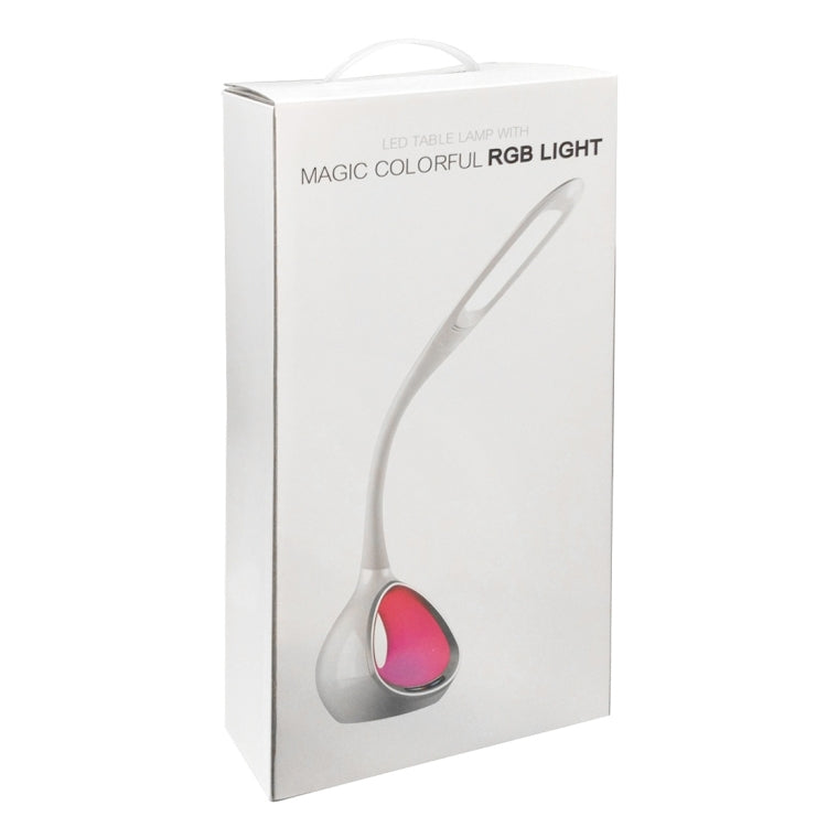 T5 12W LED 5-grade Dimmable Flexible Desk Lamp, AC 100-240V with Colorful Touch Light
