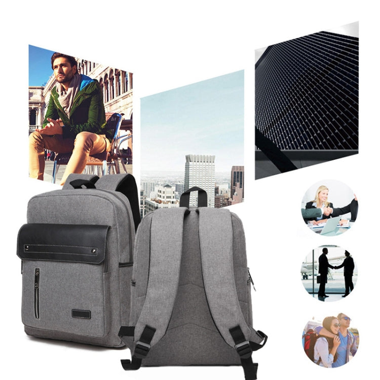 Universal Multi-Function Oxford Cloth Laptop Computer Shoulders Bag Business Backpack Students Bag, Size: 39x30x12cm, For 14 inch and Below Macbook, Samsung, Lenovo, Sony, DELL Alienware, CHUWI, ASUS, HP