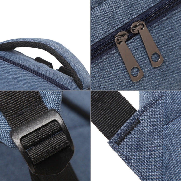 Universal Multi-Function Oxford Cloth Laptop Computer Shoulders Bag Business Backpack Students Bag, Size: 42x30x11cm, For 15.6 inch and Below Macbook, Samsung, Lenovo, Sony, DELL Alienware, CHUWI, ASUS, HP