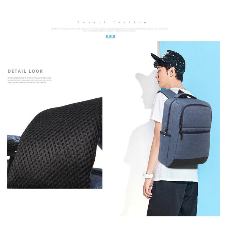 Universal Multi-Function Oxford Cloth Laptop Computer Shoulders Bag Business Backpack Students Bag, Size: 42x30x11cm, For 15.6 inch and Below Macbook, Samsung, Lenovo, Sony, DELL Alienware, CHUWI, ASUS, HP