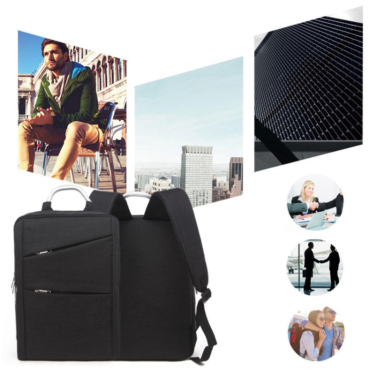 Universal Multi-Function Oxford Cloth Laptop Computer Shoulders Bag Business Backpack Students Bag, Size: 40x28x12cm, For 14 inch and Below Macbook, Samsung, Lenovo, Sony, DELL Alienware, CHUWI, ASUS, HP