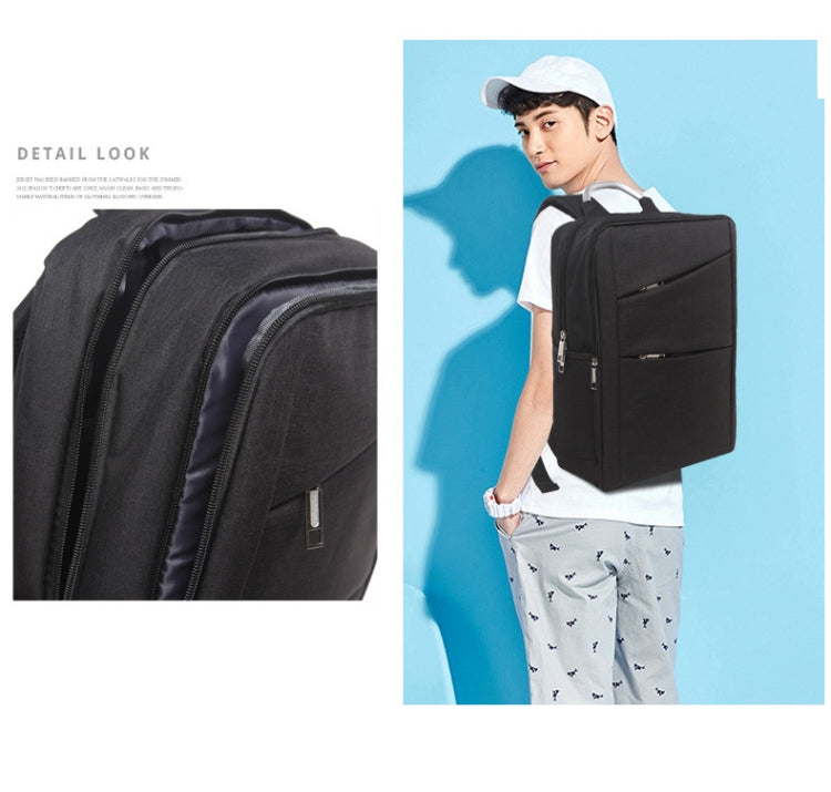 Universal Multi-Function Oxford Cloth Laptop Computer Shoulders Bag Business Backpack Students Bag, Size: 40x28x12cm, For 14 inch and Below Macbook, Samsung, Lenovo, Sony, DELL Alienware, CHUWI, ASUS, HP