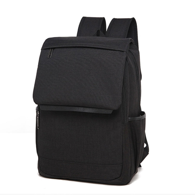 Universal Multi-Function Canvas Laptop Computer Shoulders Bag Leisurely Backpack Students Bag, Size: 42x30x12cm, For 15.6 inch and Below Macbook, Samsung, Lenovo, Sony, DELL Alienware, CHUWI, ASUS, HP