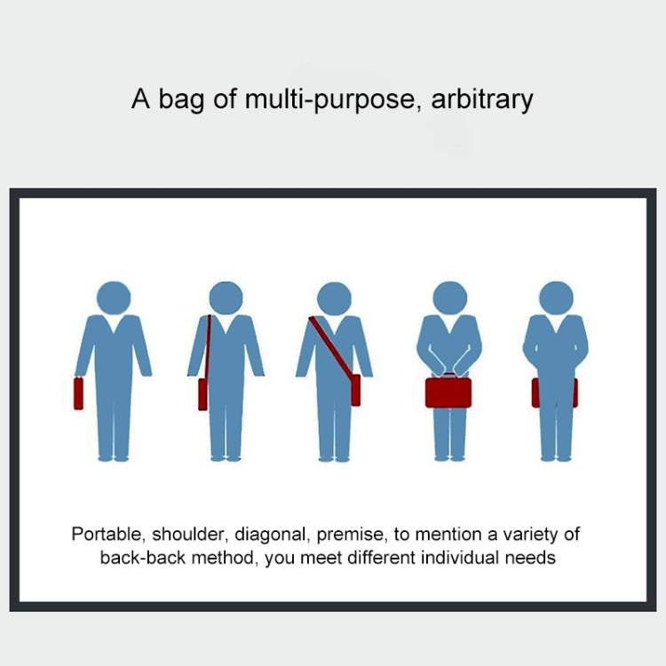 Breathable Wear-resistant Thin and Light Fashion Shoulder Handheld Zipper Laptop Bag with Shoulder Strap, For 14.0 inch and Below Macbook, Samsung, Lenovo, Sony, DELL Alienware, CHUWI, ASUS, HP