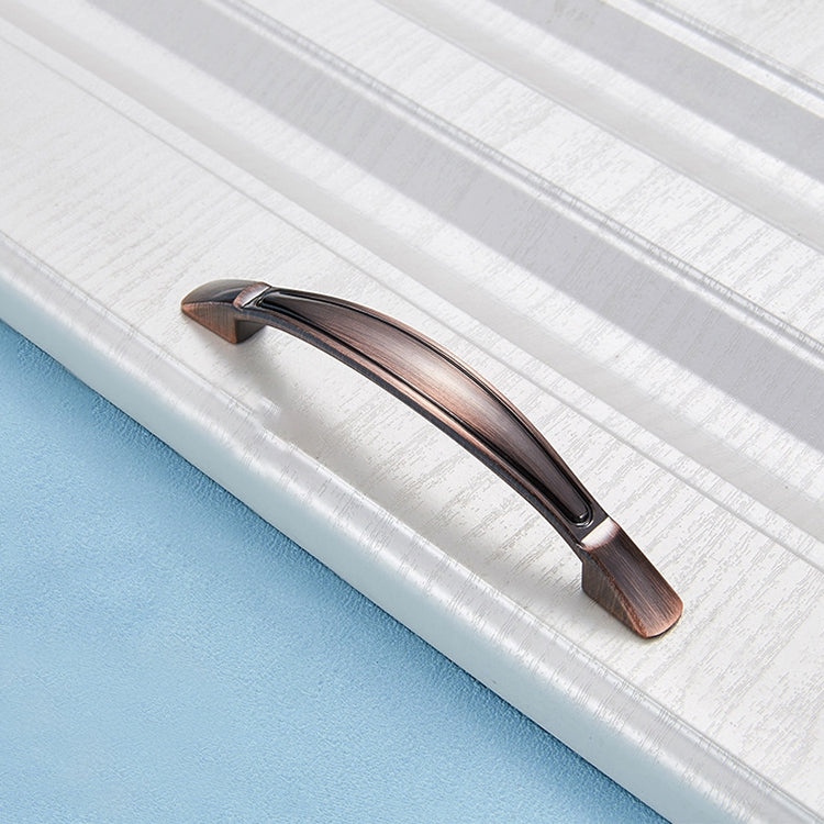 5 PCS 4091 Red Ancient 96 Drawer Cabinet Door Bronze Handle