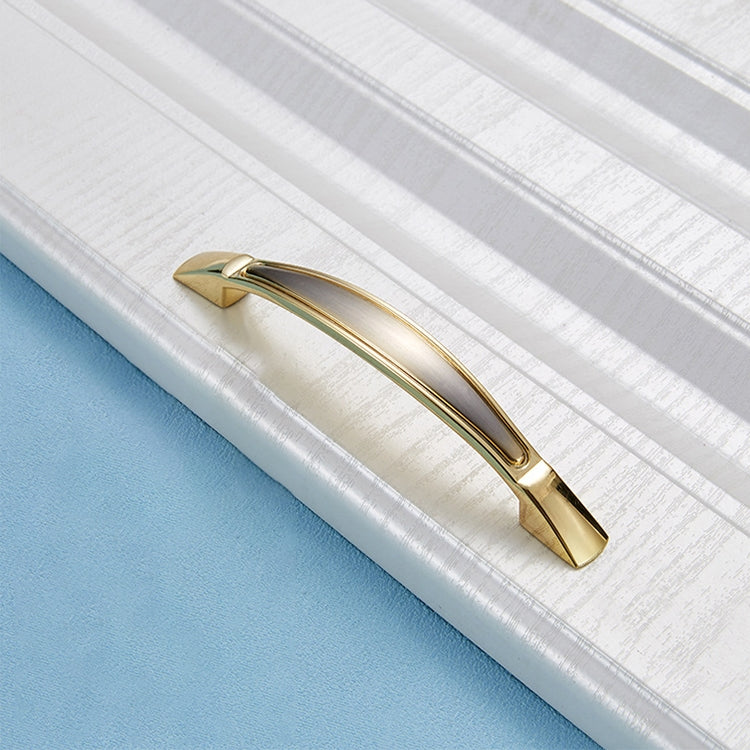 5 PCS 4091 Double Gold 96 Drawer Cabinet Door Bronze Handle