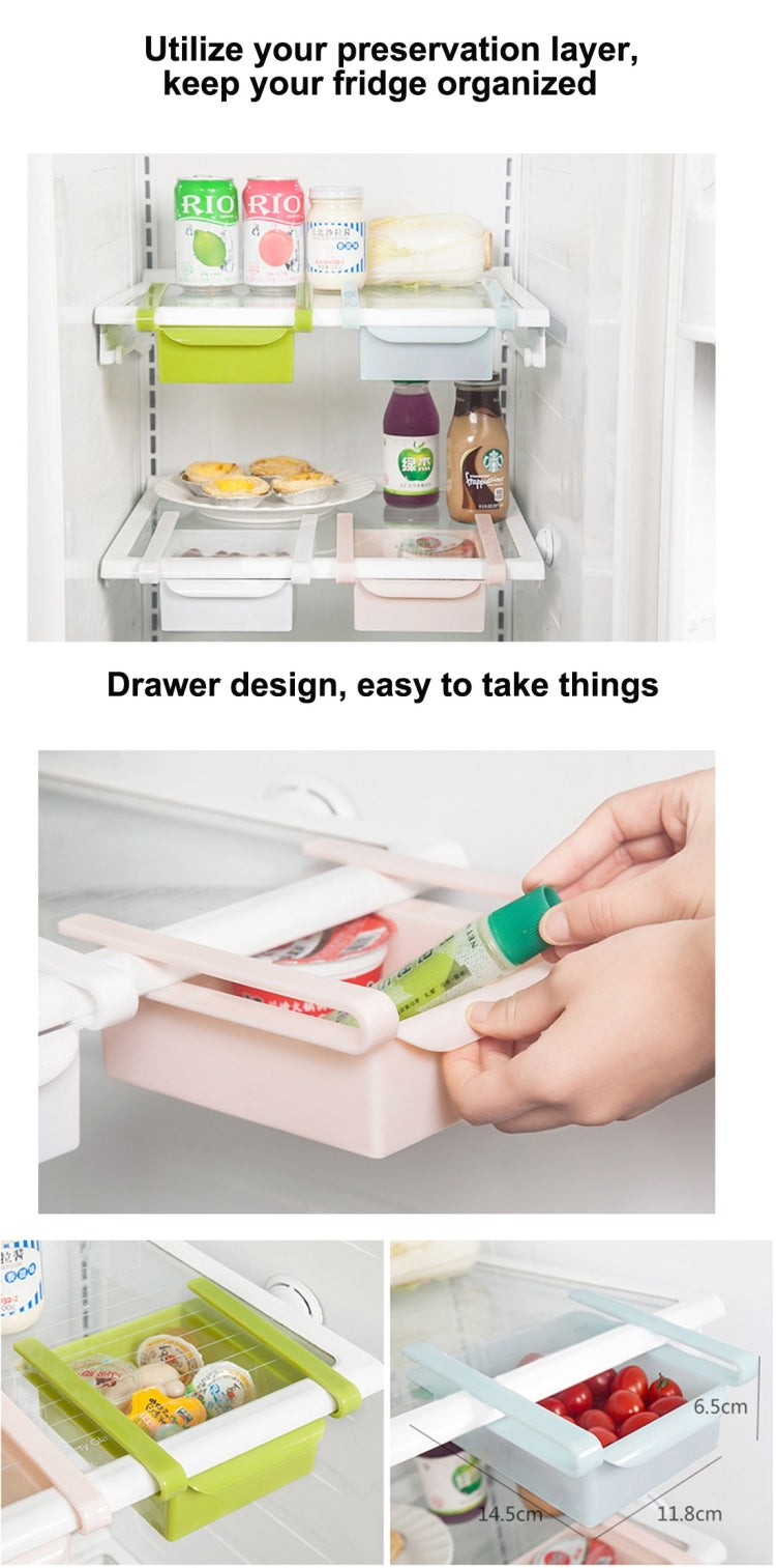 Drawer Style Fridge Preservation Layer Storage Rack