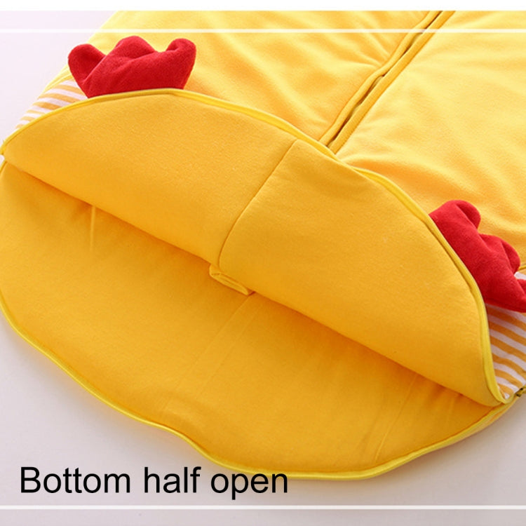 Thick Cute Chick Style Baby Sleeping Clothing Bag for 0-6 Month Baby, Size: 85cm Length