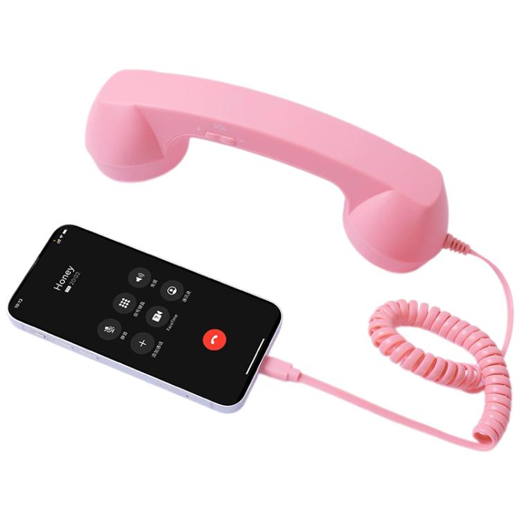 Type-C Plug Mic Retro Telephone Anti-radiation Cell Phone Handset Receiver