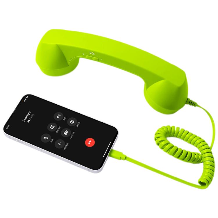 Type-C Plug Mic Retro Telephone Anti-radiation Cell Phone Handset Receiver