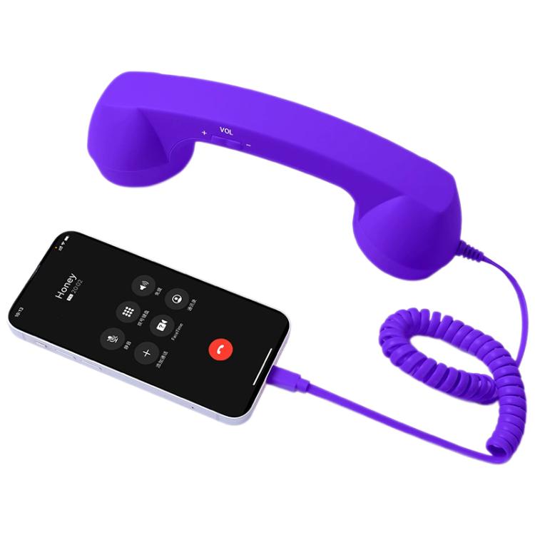 Type-C Plug Mic Retro Telephone Anti-radiation Cell Phone Handset Receiver