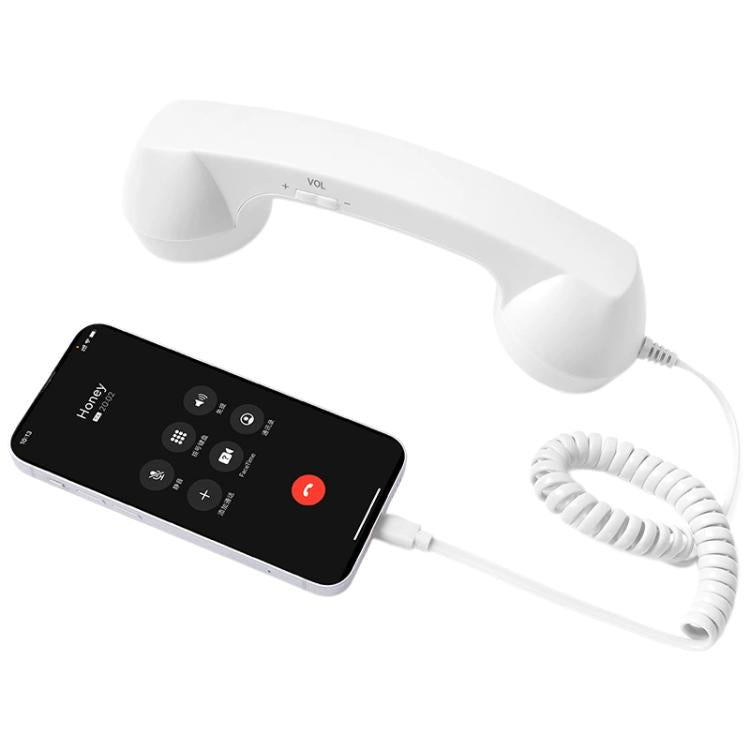 Type-C Plug Mic Retro Telephone Anti-radiation Cell Phone Handset Receiver