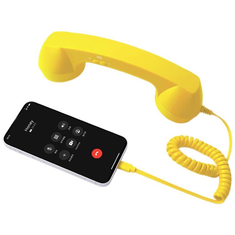 Type-C Plug Mic Retro Telephone Anti-radiation Cell Phone Handset Receiver