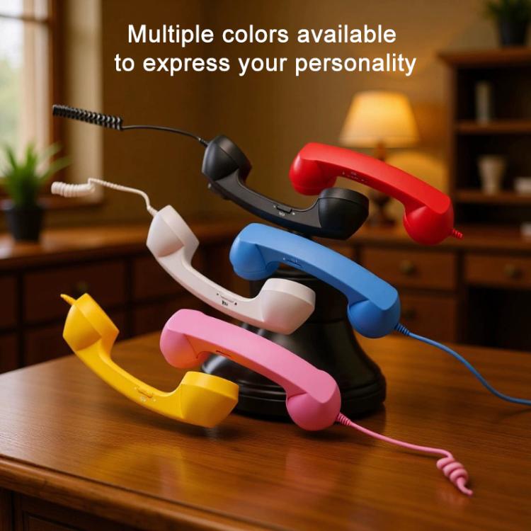 Type-C Plug Mic Retro Telephone Anti-radiation Cell Phone Handset Receiver