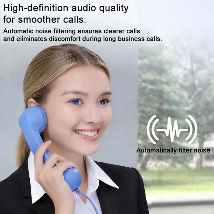Type-C Plug Mic Retro Telephone Anti-radiation Cell Phone Handset Receiver