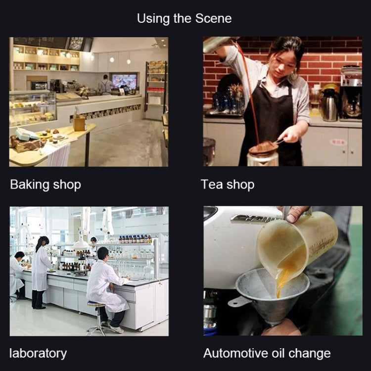 10 PCS 100ml PP Plastic Flask Digital Measuring Cup Cylinder Scale Measure Glass Lab Laboratory Tools(Transparent)