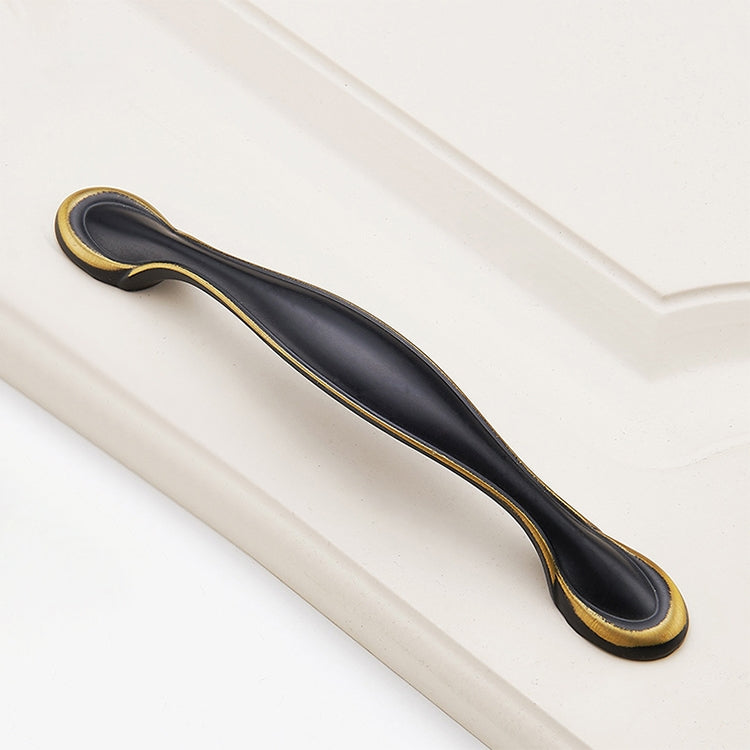 3 PCS 6591_128 Black Brass Antique Drawer Gradevin Cabinet Handle