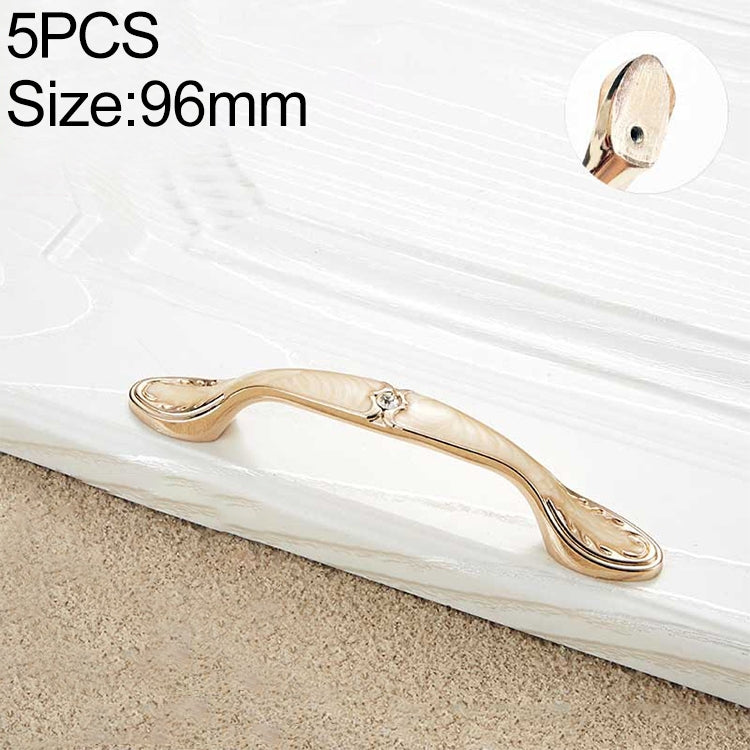 5 PCS 6570_96 Topaz Drawer Cabinet Handle