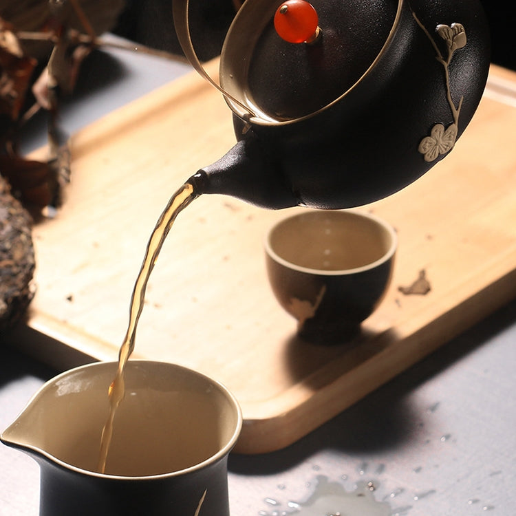 Crude Pottery Alcohol Furnace Teapot Ceramic Tea Boiler