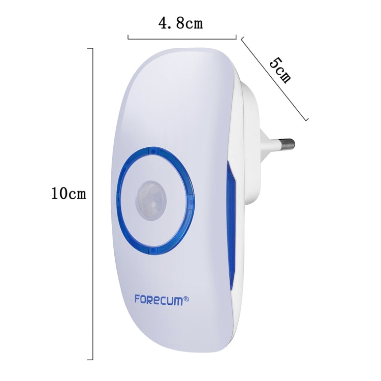 Infrared Sensor LED Night Light White Light, Forecum Feelight L801 80-260V, EU Plug
