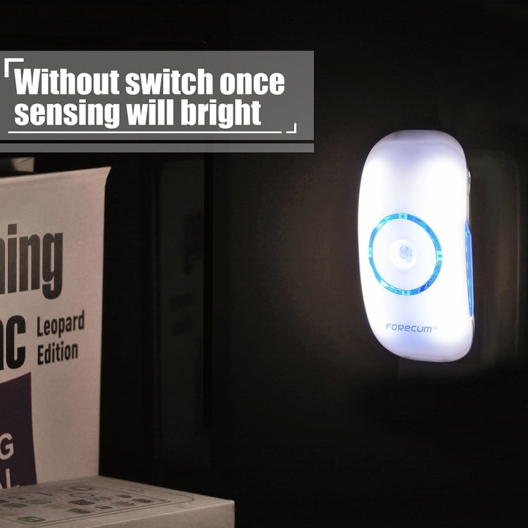 Infrared Sensor LED Night Light White Light, Forecum Feelight L801 80-260V, EU Plug