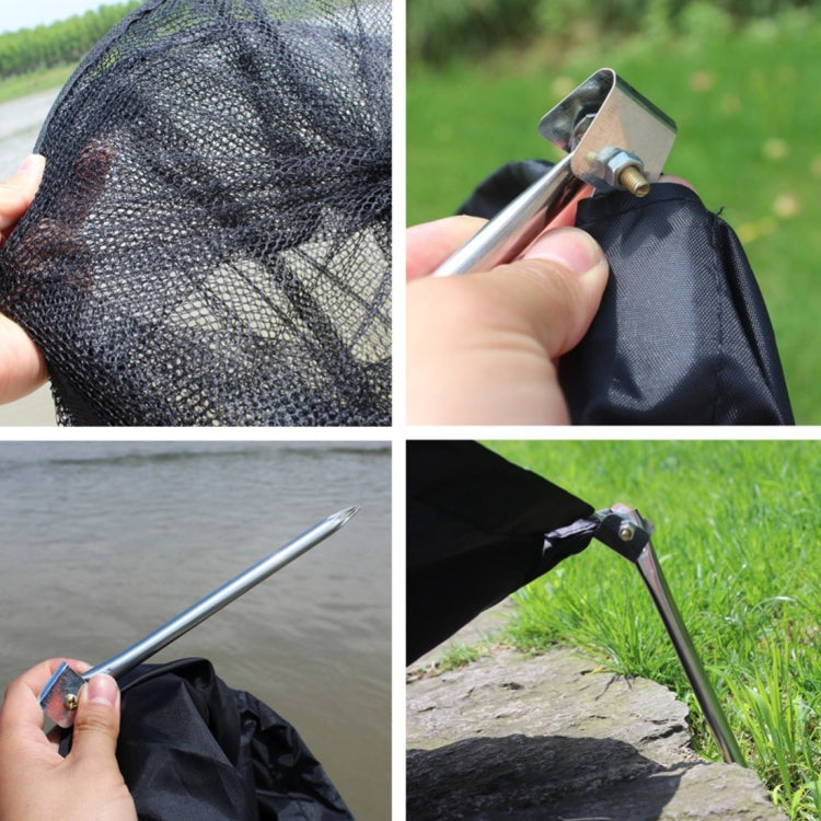 1.5m Fish Net Cage 5 Layers Collapsible Fish Care Net Fish Cage Wire Fish Care Anti-scraper Care,Random Color Delivery