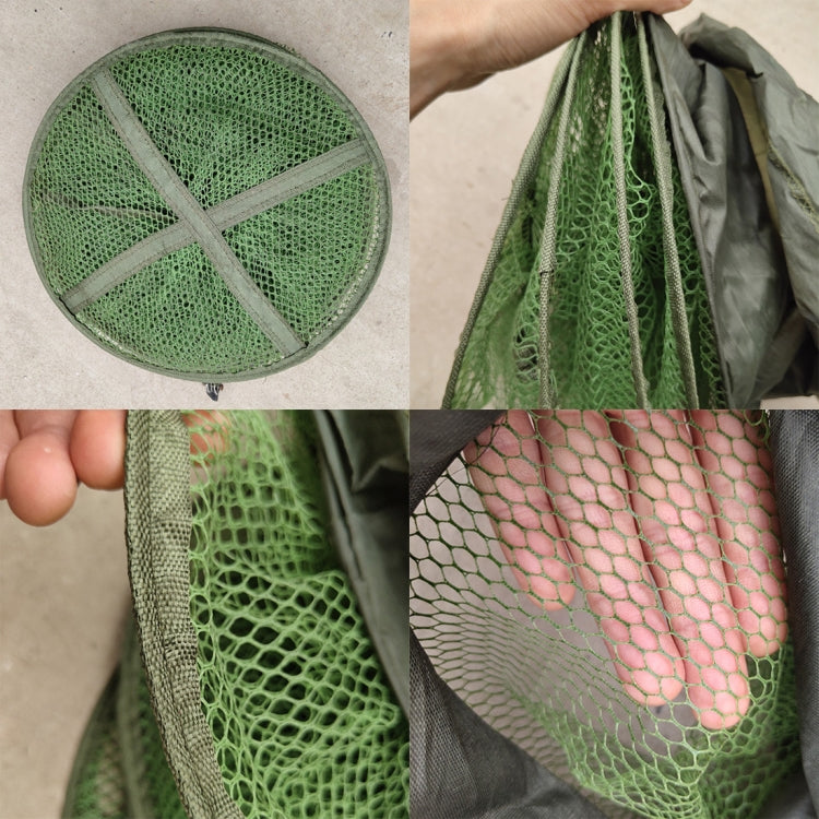 1.5m Fish Net Cage 5 Layers Collapsible Fish Care Net Fish Cage Wire Fish Care Anti-scraper Care,Random Color Delivery