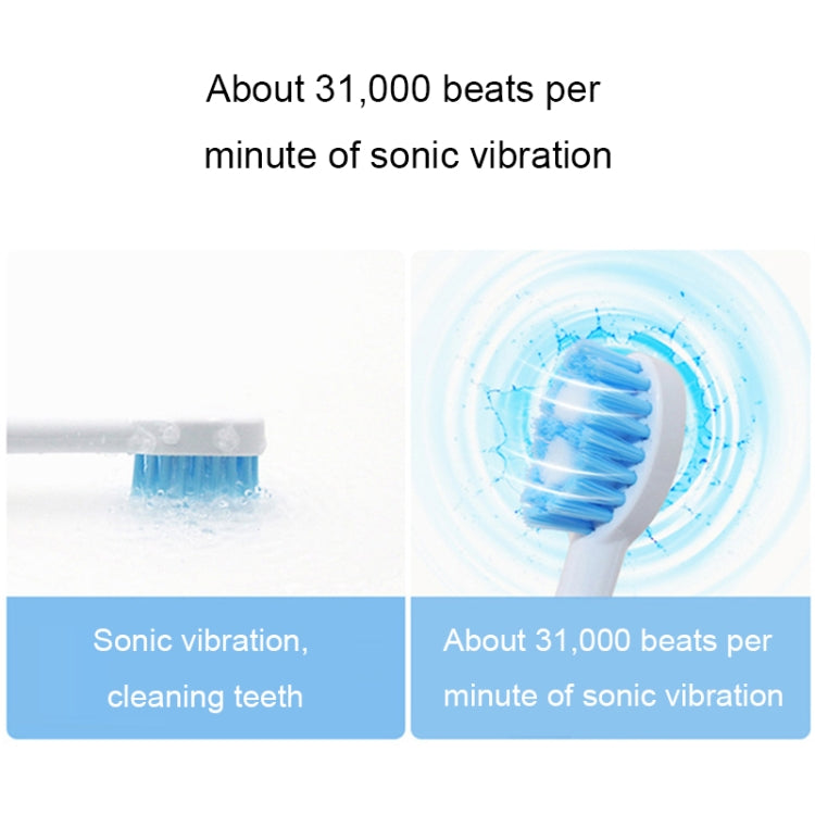 Ultrasonic Waterproof Smart Timer Wireless Inductive Charging Toothbrush