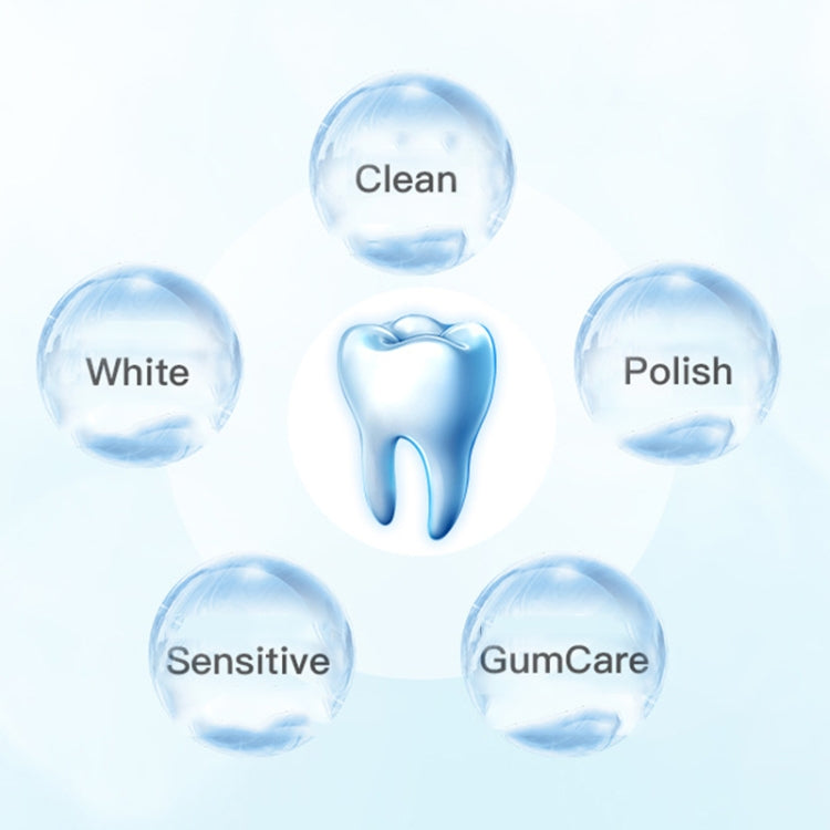 Ultrasonic Waterproof Smart Timer Wireless Inductive Charging Toothbrush