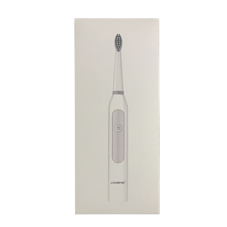 LOHASMAS Smart Button Type Ultrasonic Waterproof Electric Toothbrush (Blue)