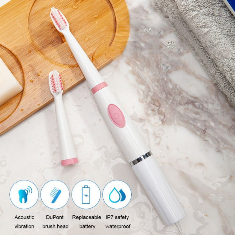 Portable Sound Wave Electric Toothbrush Couple Travel Toothbrush
