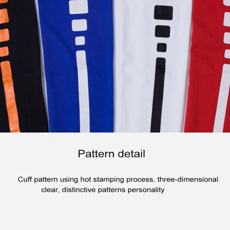 Men Outdoor Sports Elastic Breathable Anti-skid Elbow Arm Sleeve UV Protective Gear, Size: M