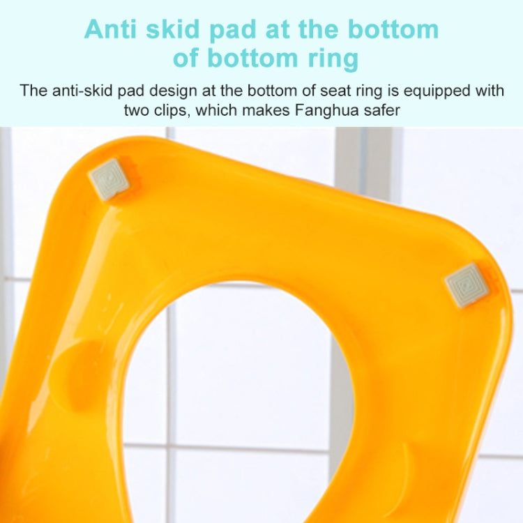 Foldable Kid Potty Training Toilet Seat with Ladder for U-shaped or Oval Toilet