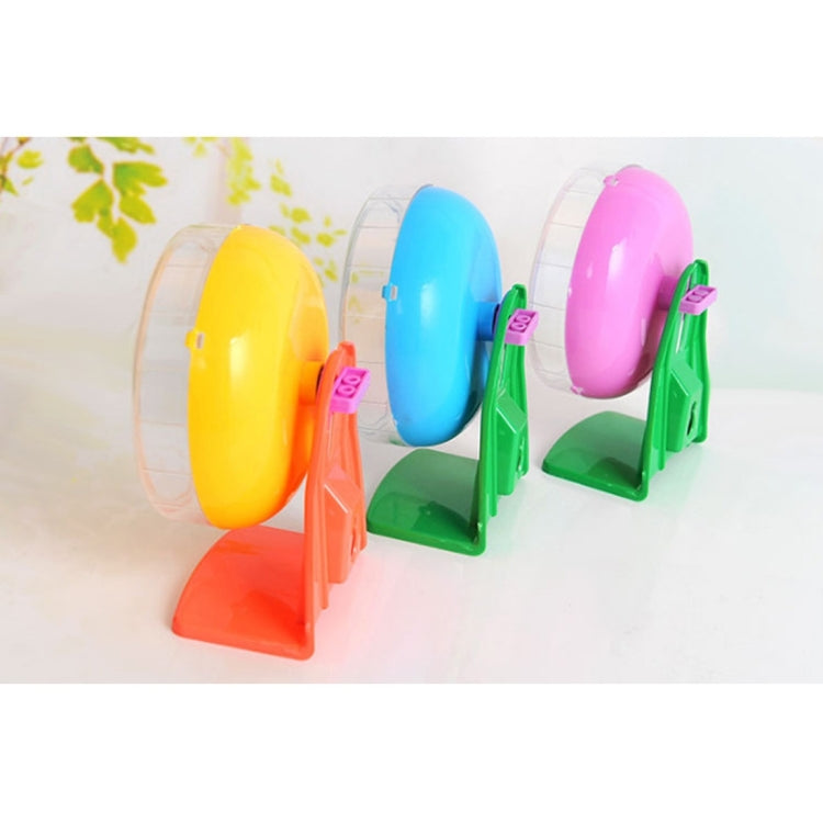 Small Pet Toys Hamster Sports Mute Running Wheel, Random Color Delivery, M, Size: Diameter 14cm