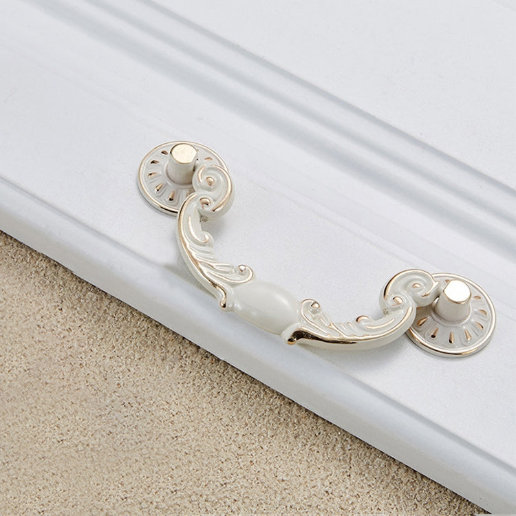 3 PCS 6602-96 Drawer Cabinet Door Rose Shape Handle