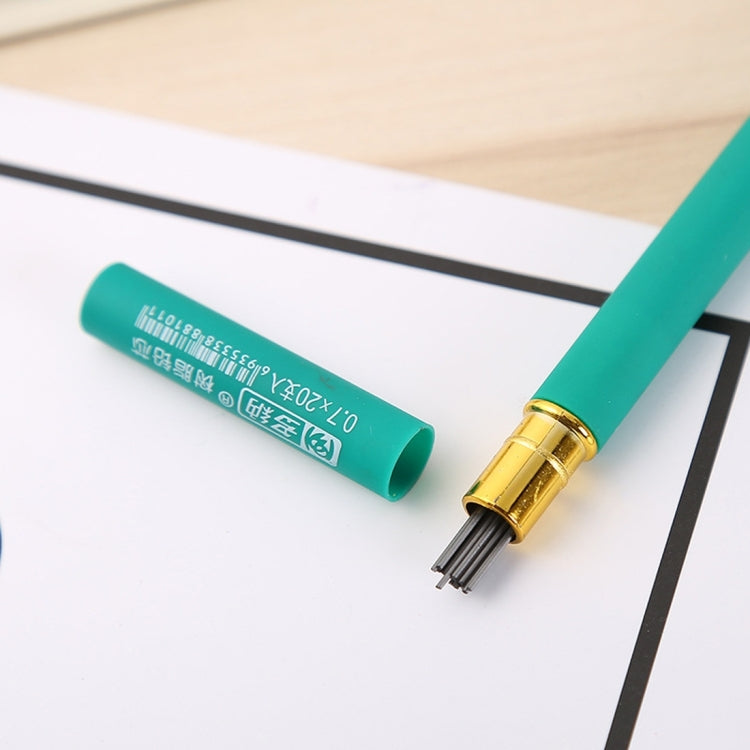 4 PCS 0.5mm Advanced Resin Long Lead Core Pencil Lead Free Graphite Active Pencil Lead Core, Random Color Delivery