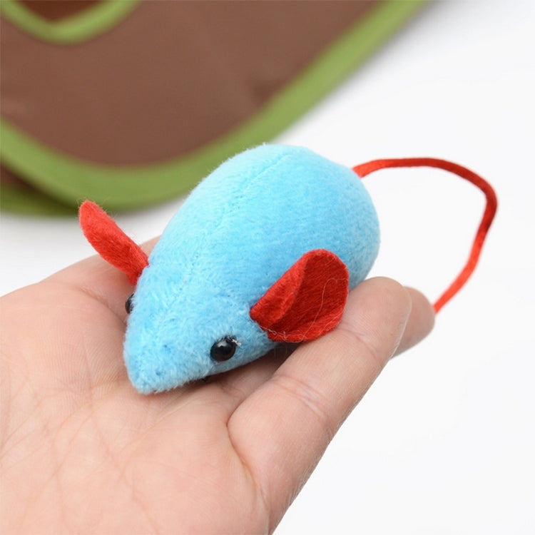 Funny Cat Toy Mouse Hole Stick With Bells Grasping Interactive Mouse Hunt Cat Toys